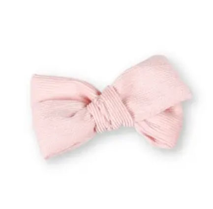 Corduroy Bow - Hair Clip For Children - Pink