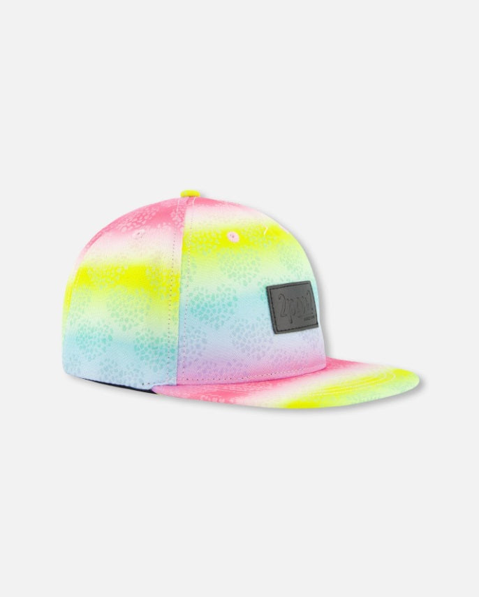 Printed Cap Gradient Rainbow