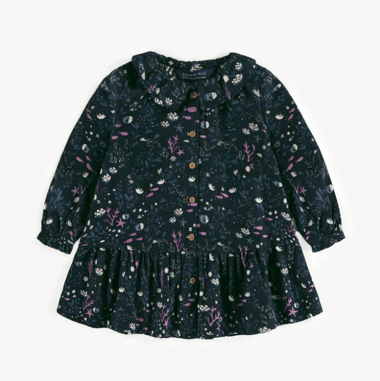 Navy Seabed Dress