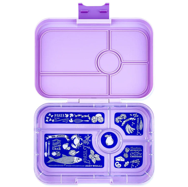 Tapas - 5 Compartment Seville Purple