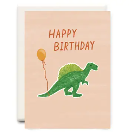 Dino Birthday | Birthday Greeting Card