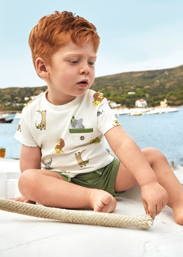 Baby 3-Piece Animal Printed Set