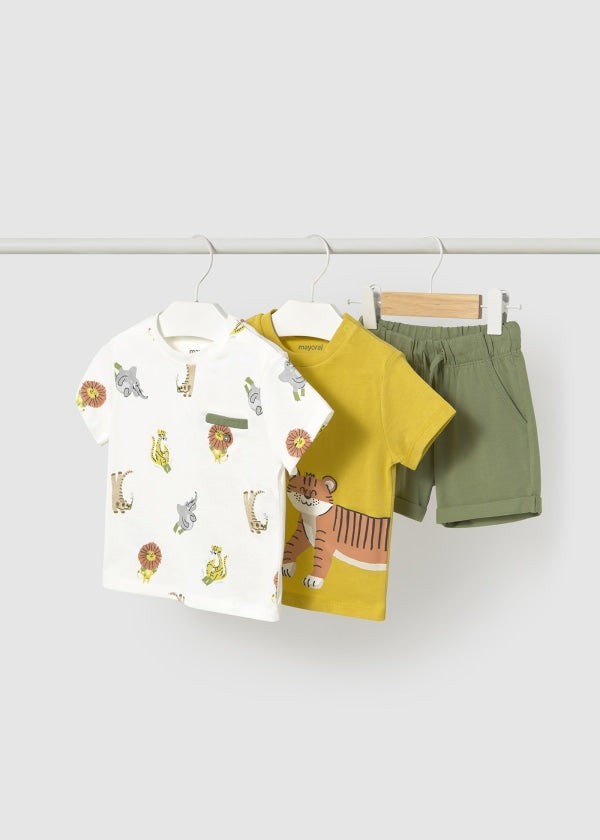 Baby 3-Piece Animal Printed Set