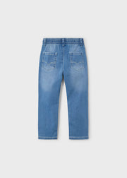 Soft Medium Wash Denim Joggers