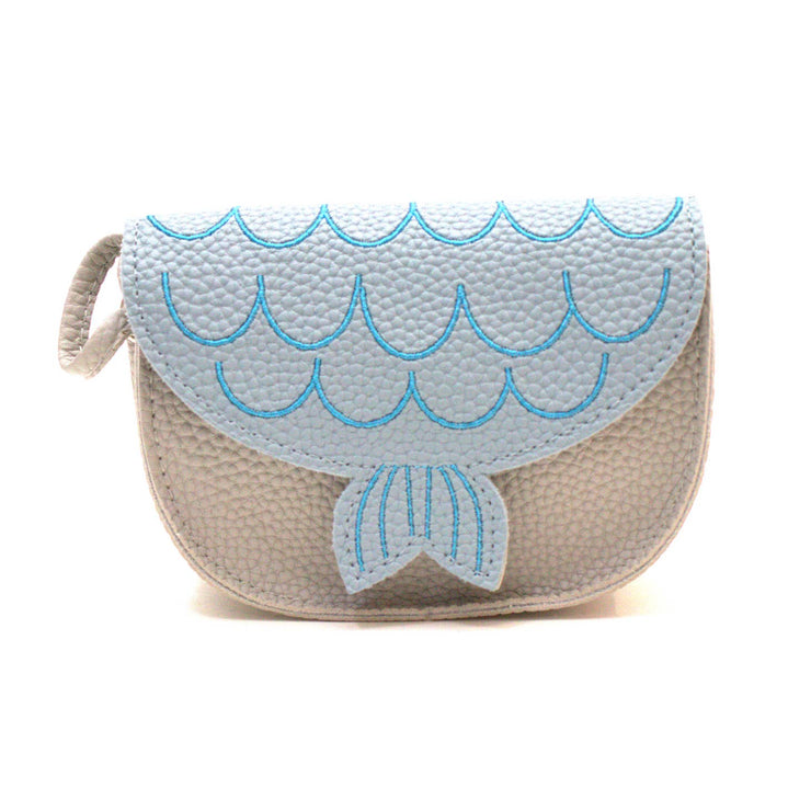 Animal Shoulder Bag For Children - Blue Mermaid