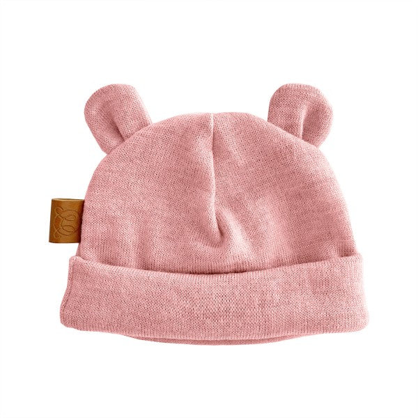 Merino Baby Hat - Dusty Pink