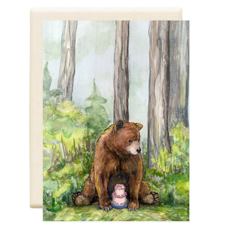 Time For Cake | Birthday Greeting Card