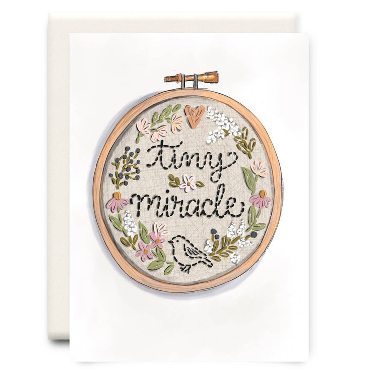 Tiny Miracle | Baby Card