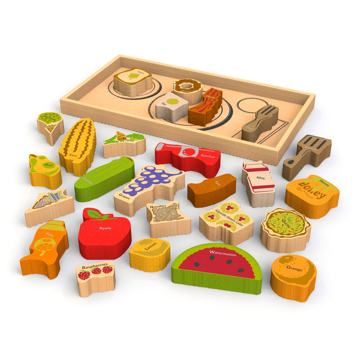 Alphabites A-Z Food Puzzle & Playset