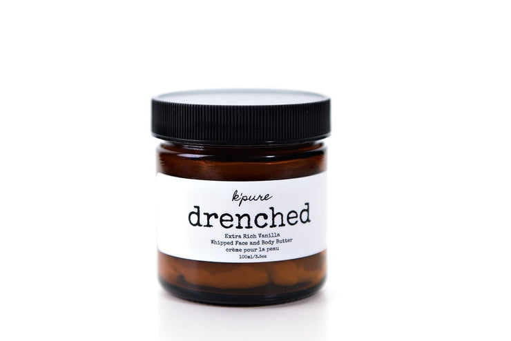 K'Pure Drenched Whipped Face & Body Butter, Patchouli/Orange, 125ml
