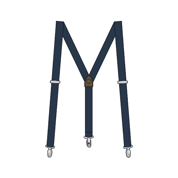 Navy Suspenders