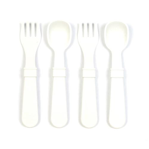 White 8 Piece Utensil Set