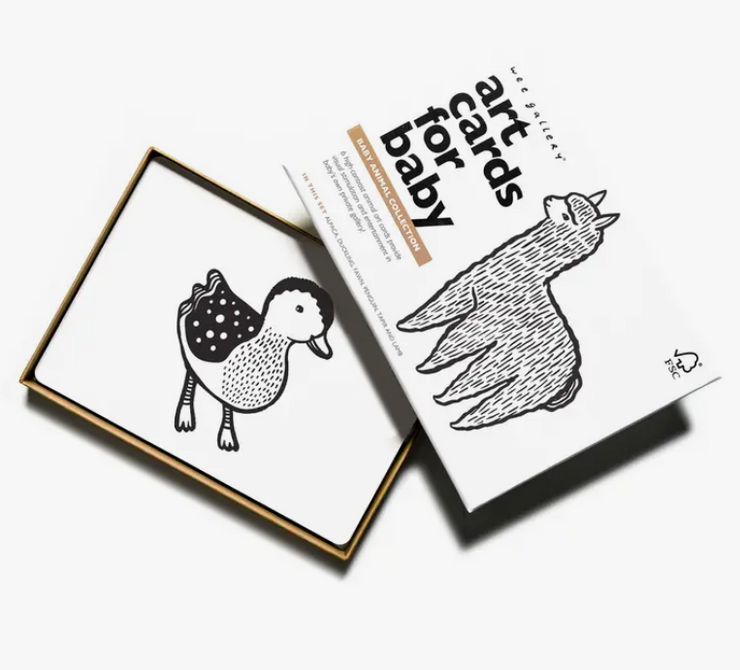 Baby Animal Art Cards