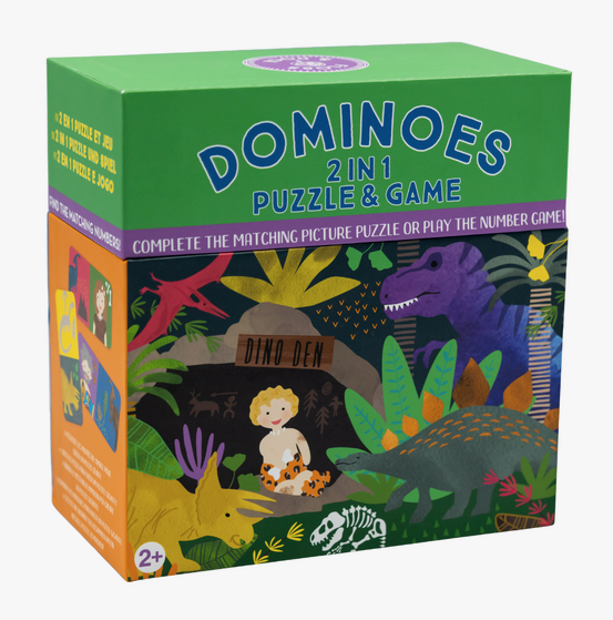 Dino Reversible Dominoes