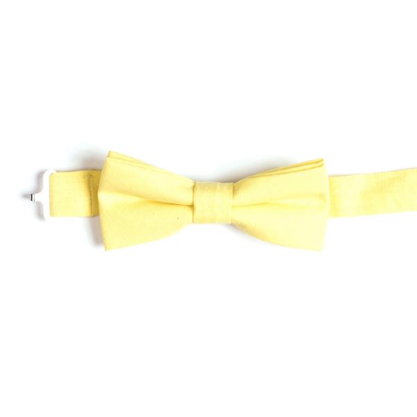 yellow bow tie