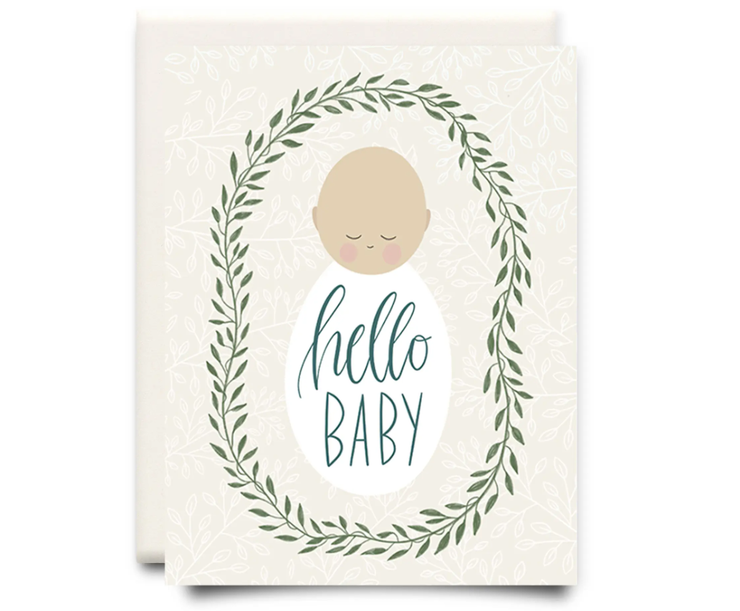 Hello Baby | Newborn Greeting Card