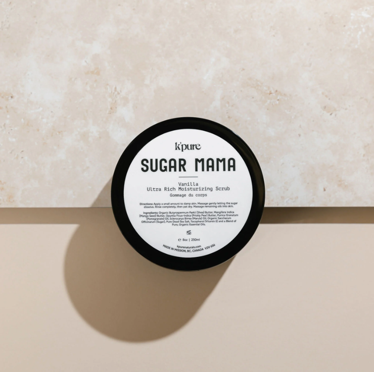 K'Pure Sugar Mama | Ultra Rich Moisturizing Scrub - Vanilla
