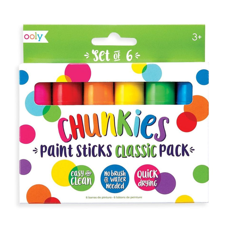 Chunkies Paint Sticks - Classic Set of 6