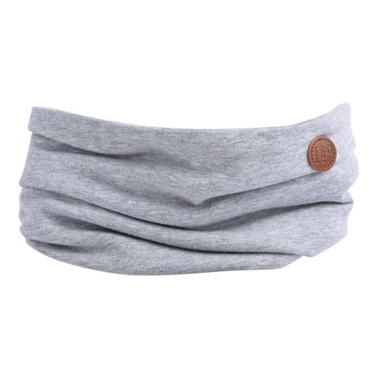 Cotton Scarf in Heather Grey