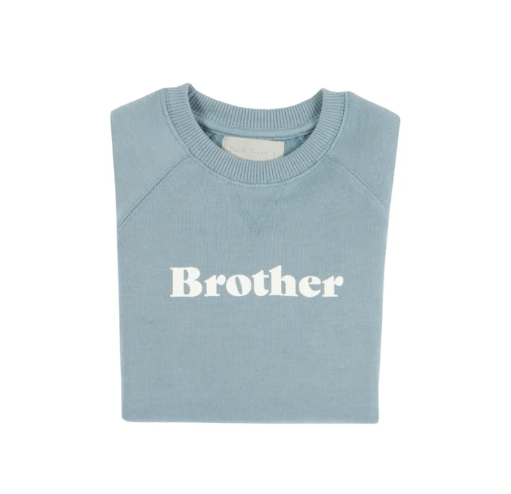 Sky Blue 'BROTHER' Sweatshirt